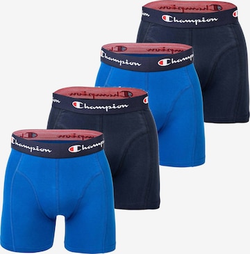 Boxers Champion Authentic Athletic Apparel en bleu : devant