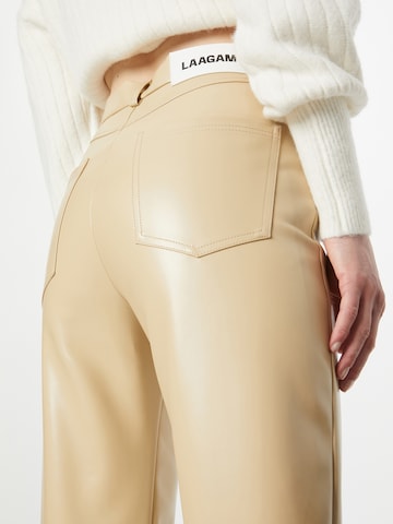 regular Pantaloni 'Spike' di Laagam in beige
