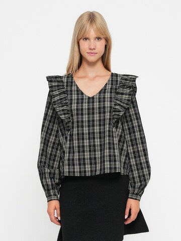 JDY Blouse 'JDYDOLLY' in Zwart: voorkant