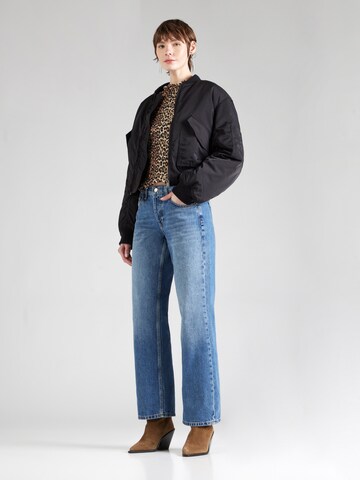 Wide Leg Jean 'Hourglass Ember' TOPSHOP en bleu