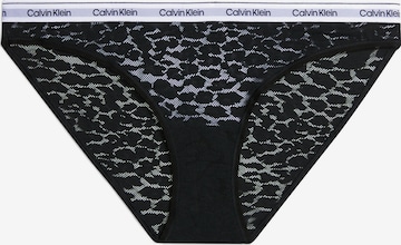 Calvin Klein Underwear Slip in Black: front