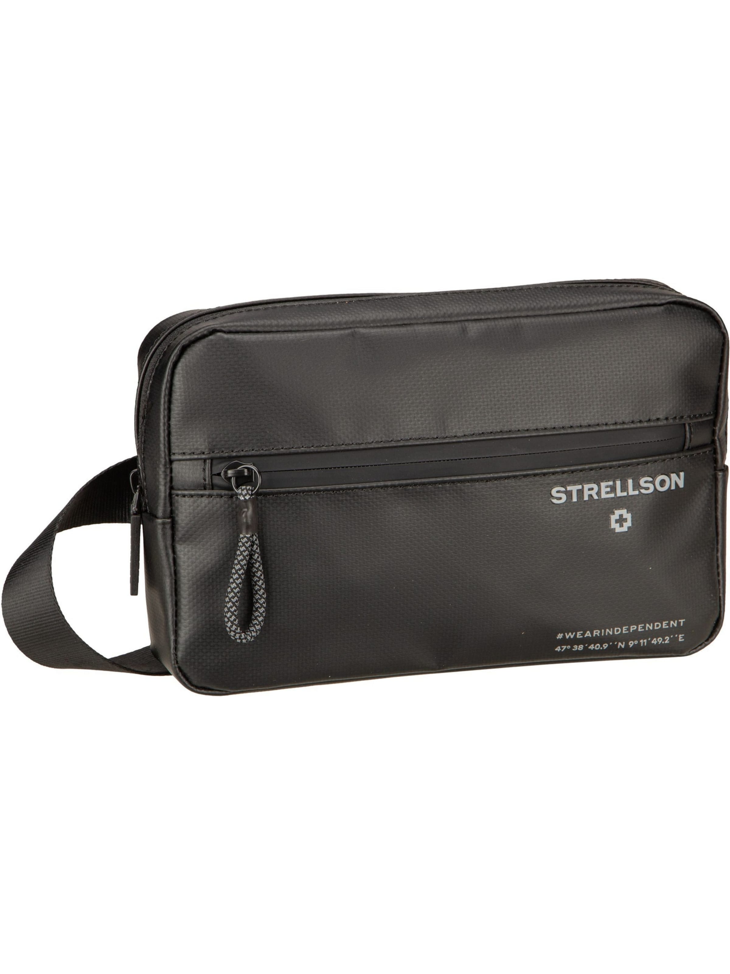 STRELLSON Rucksack ' Stockwell 2.0 Mick Hipbag SHZ ' in Schwarz: Vorderseite
