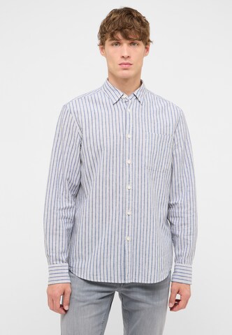 MUSTANG Regular Fit Hemd ' Style Richardson ' in Blau: Vorderseite