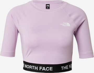 THE NORTH FACE Funkční tričko – fialová: přední strana