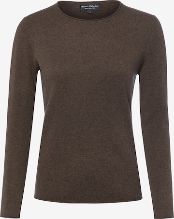 Franco Callegari Pullover in Braun: Vorderseite