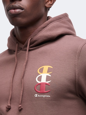 Sweat-shirt Champion en marron