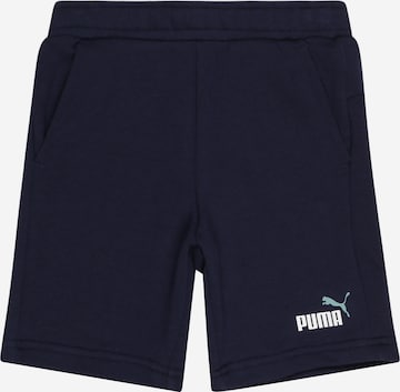 PUMA Broek 'Essentials+' in Blauw: voorkant