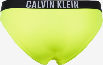 Calvin Klein Swimwear Bikinihose in Gelb