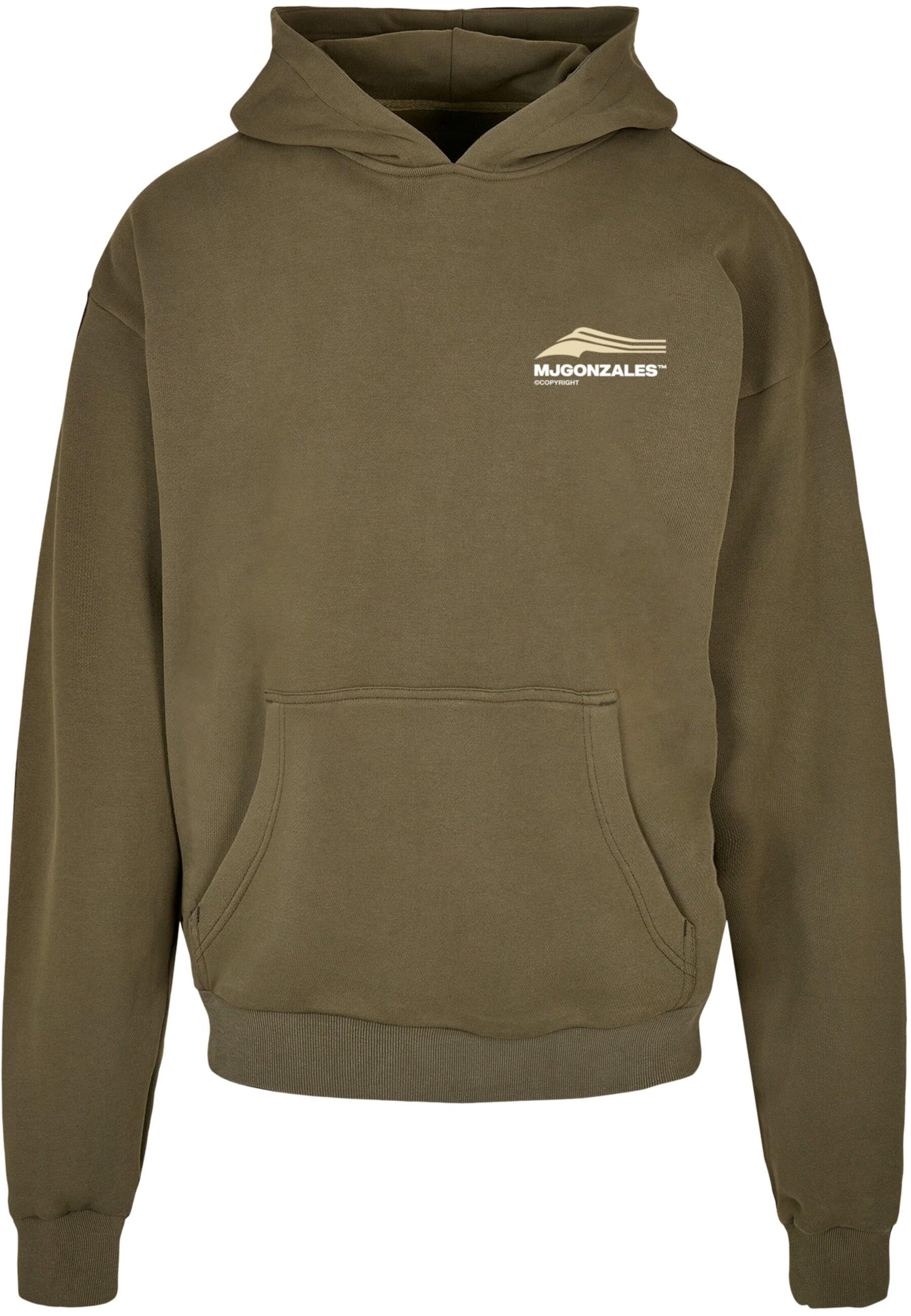 MJ Gonzales Sweatshirt 'Wave V.1' in Green: front