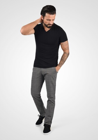 BLEND Regular Chino Pants 'Chester' in Black