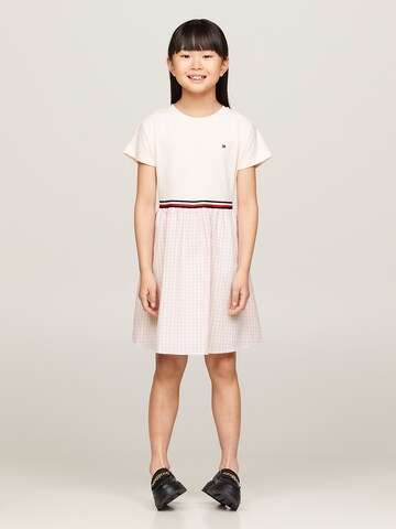 TOMMY HILFIGER Jurk 'Gingham' in Roze