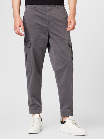 regular Pantaloni cargo 'Sisla'' di BOSS Orange in grigio: frontale