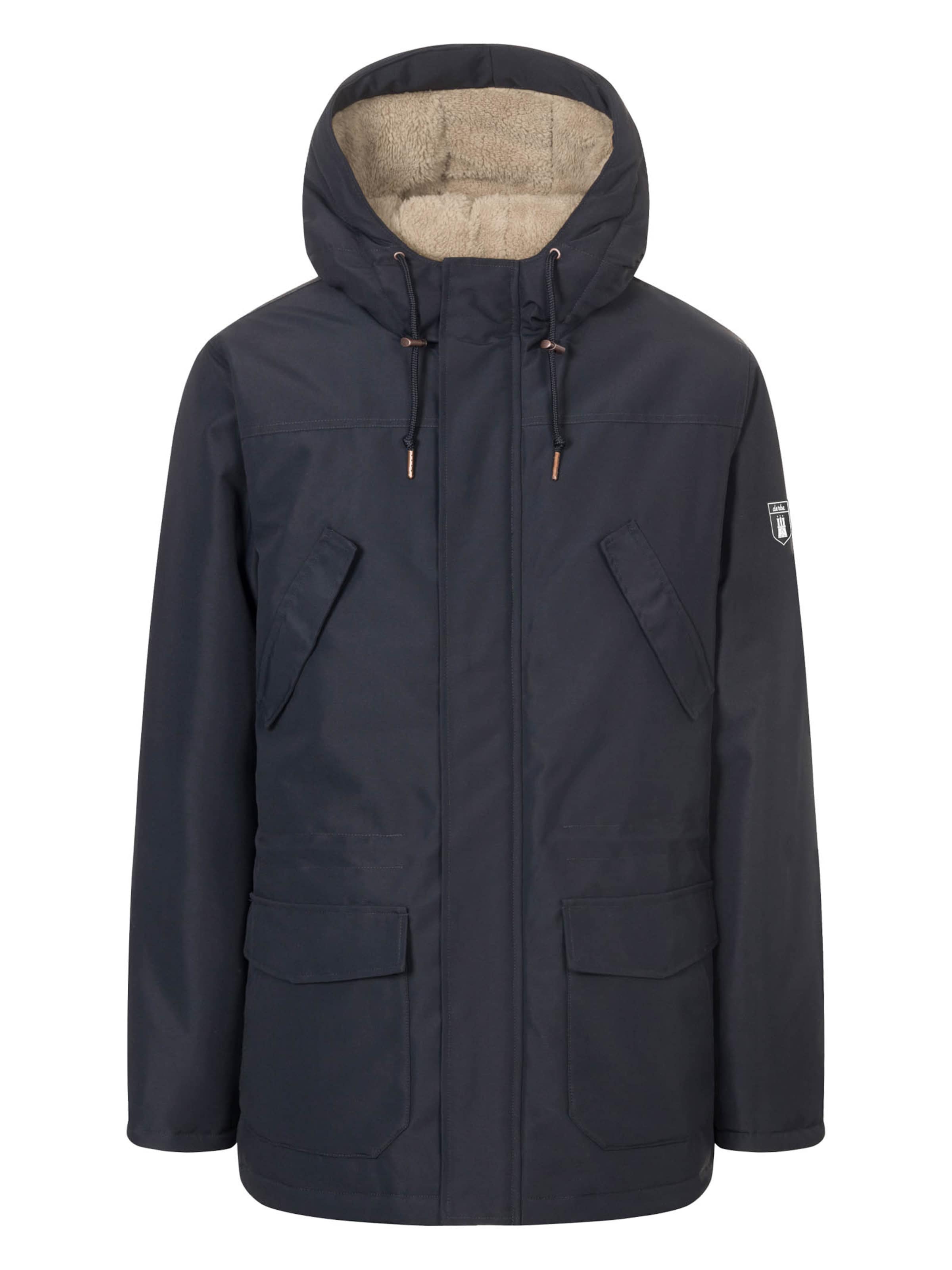 Derbe Winter Jacket 'Festholm' in Blue: front