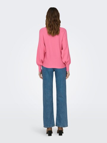 ONLY Pullover 'LELA' in Pink