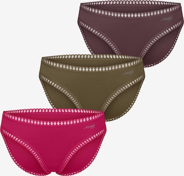 Slip ' Blue GO Crush ' SLOGGI en marron : devant