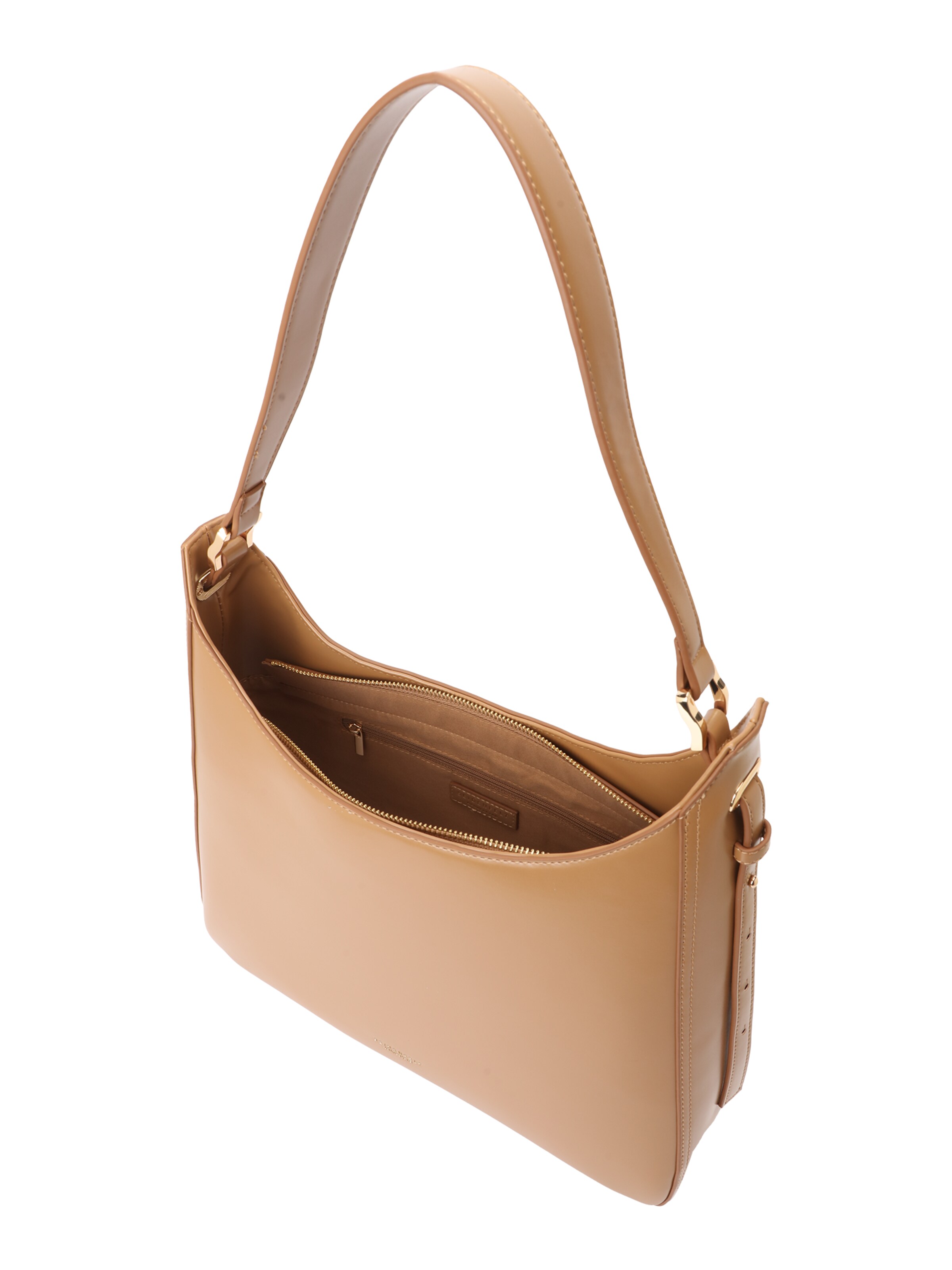 Seidenfelt Schultertasche 'Arvaja' in Braun