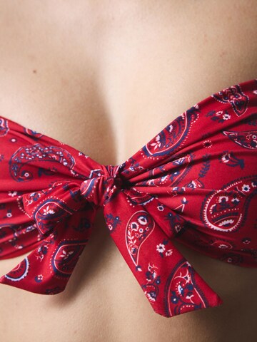 Penti Bandeau Bikini felső 'Bikinioberteile' - piros