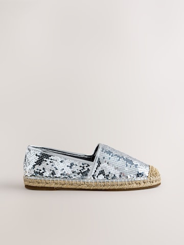 Next Espadrilles 'Forever Comfort' in Silver