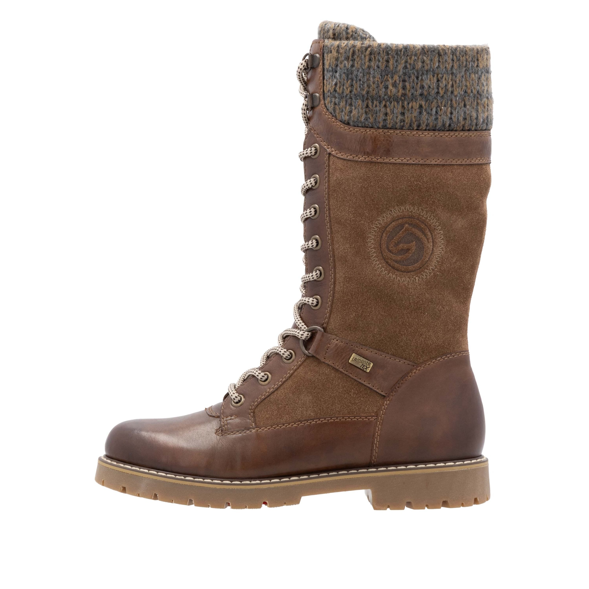 Bottes à lacets REMONTE en marron