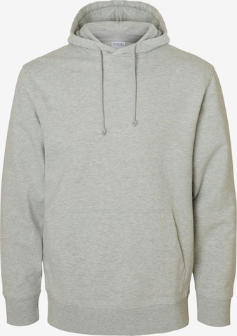SELECTED Sweatshirt in Grijs: voorkant