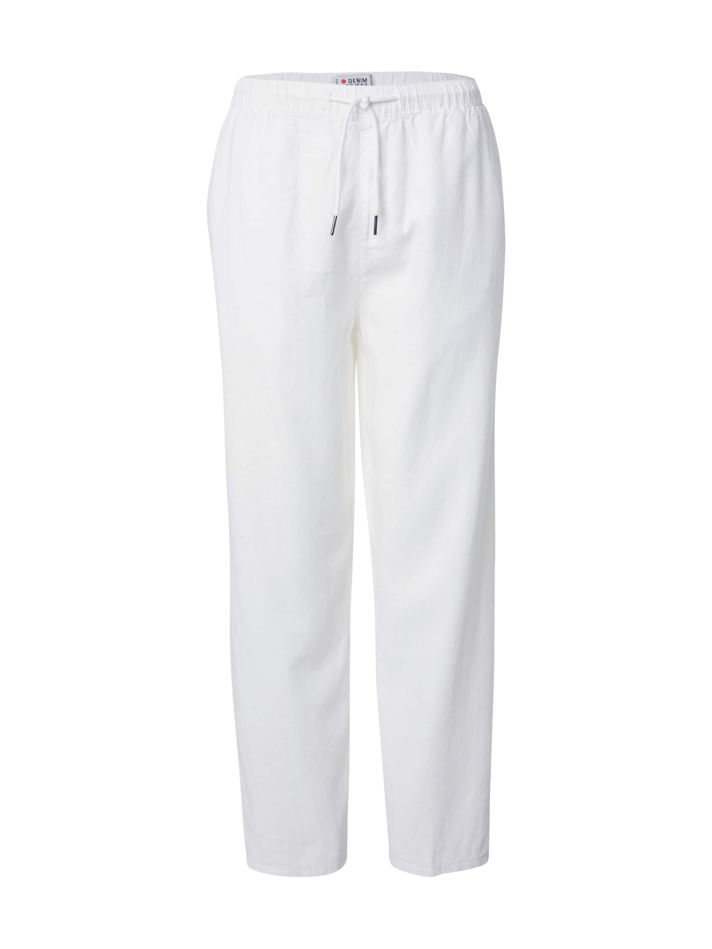 Loosefit Pantalon Denim Project en blanc : devant