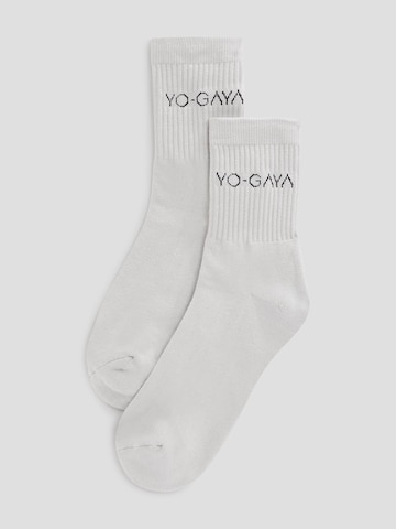 YO-GAYA Sportsokken 'Socks' in Grijs: voorkant