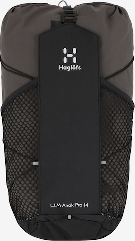 Haglöfs Sports backpack in Black: front