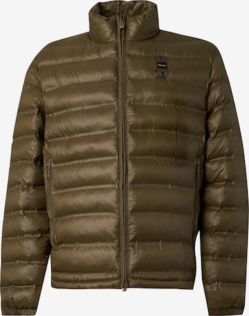 Giacca di mezza stagione di Blauer.USA in verde: frontale