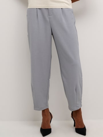 Kaffe Tapered Pants 'Merle' in Grey: front