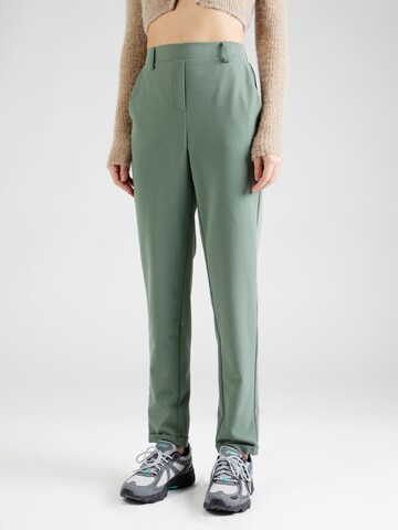 VERO MODA Normální Chino kalhoty 'NAYA' – zelená: přední strana