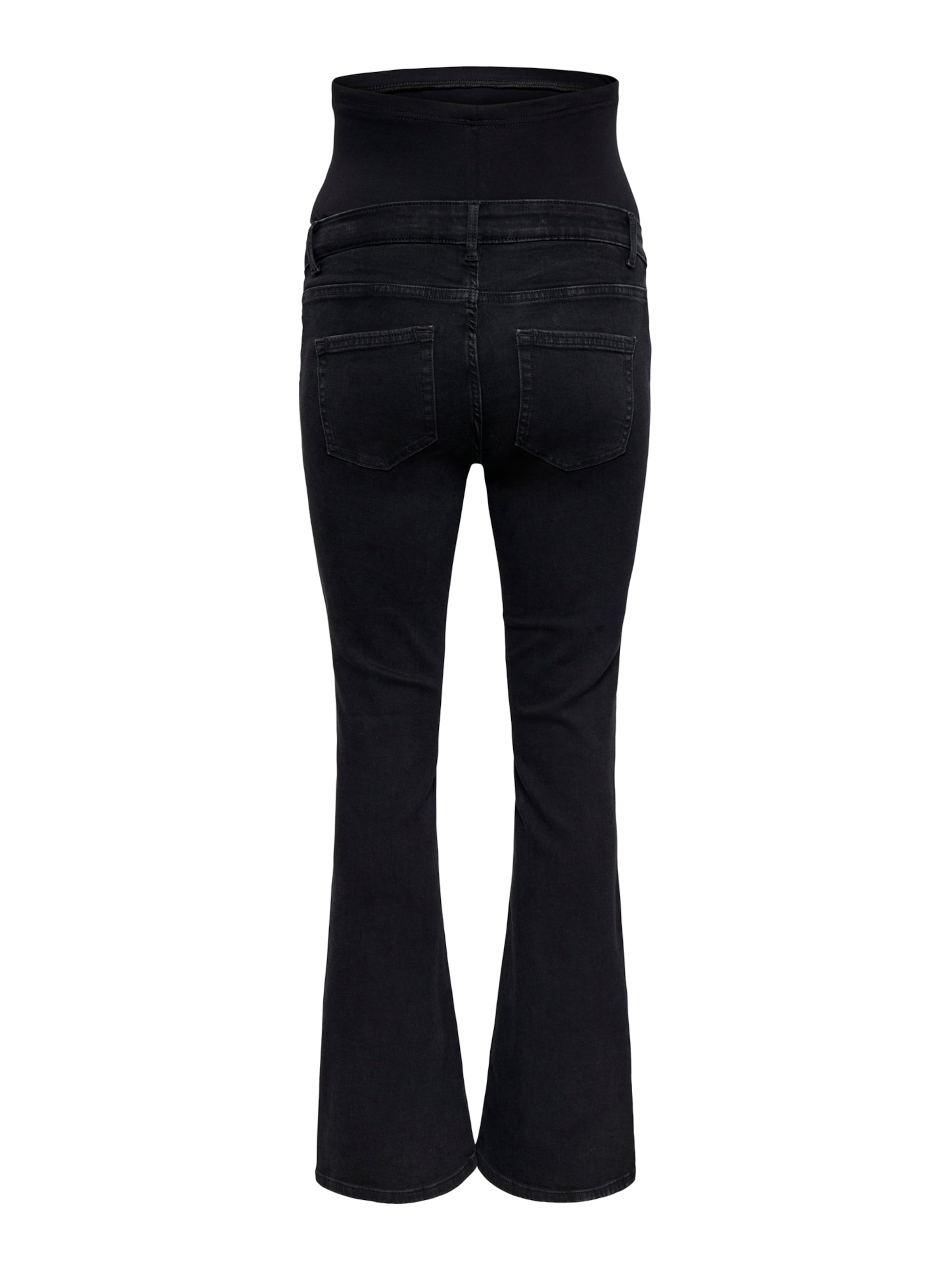Only Maternity Расклешенный Джинсы 'OLMBlush' в Черный