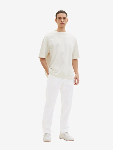 TOM TAILOR Regular Chino trousers in White