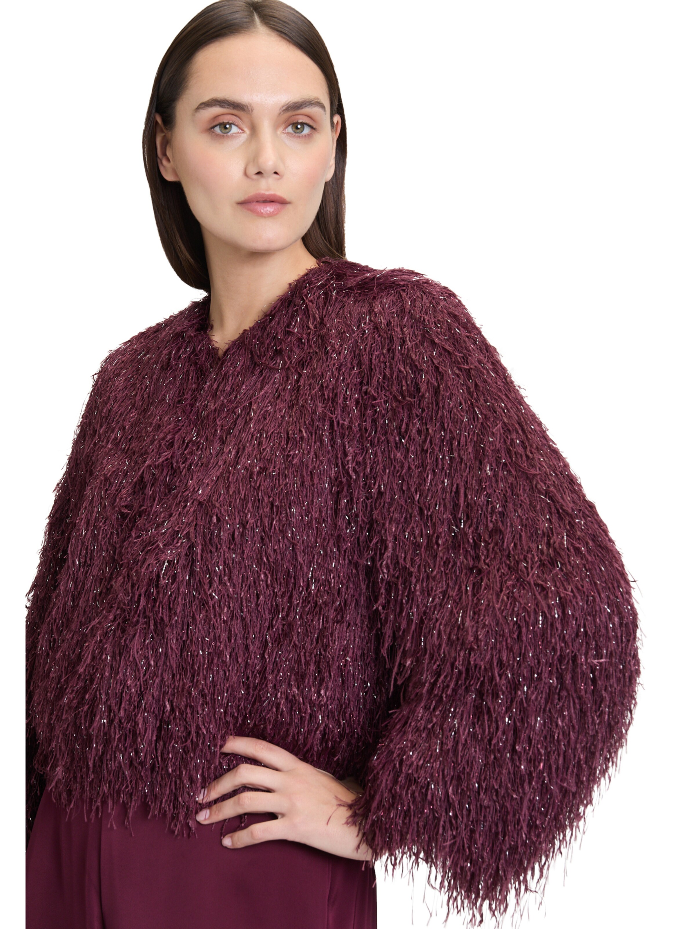 Veste mi-saison Vera Mont en rouge