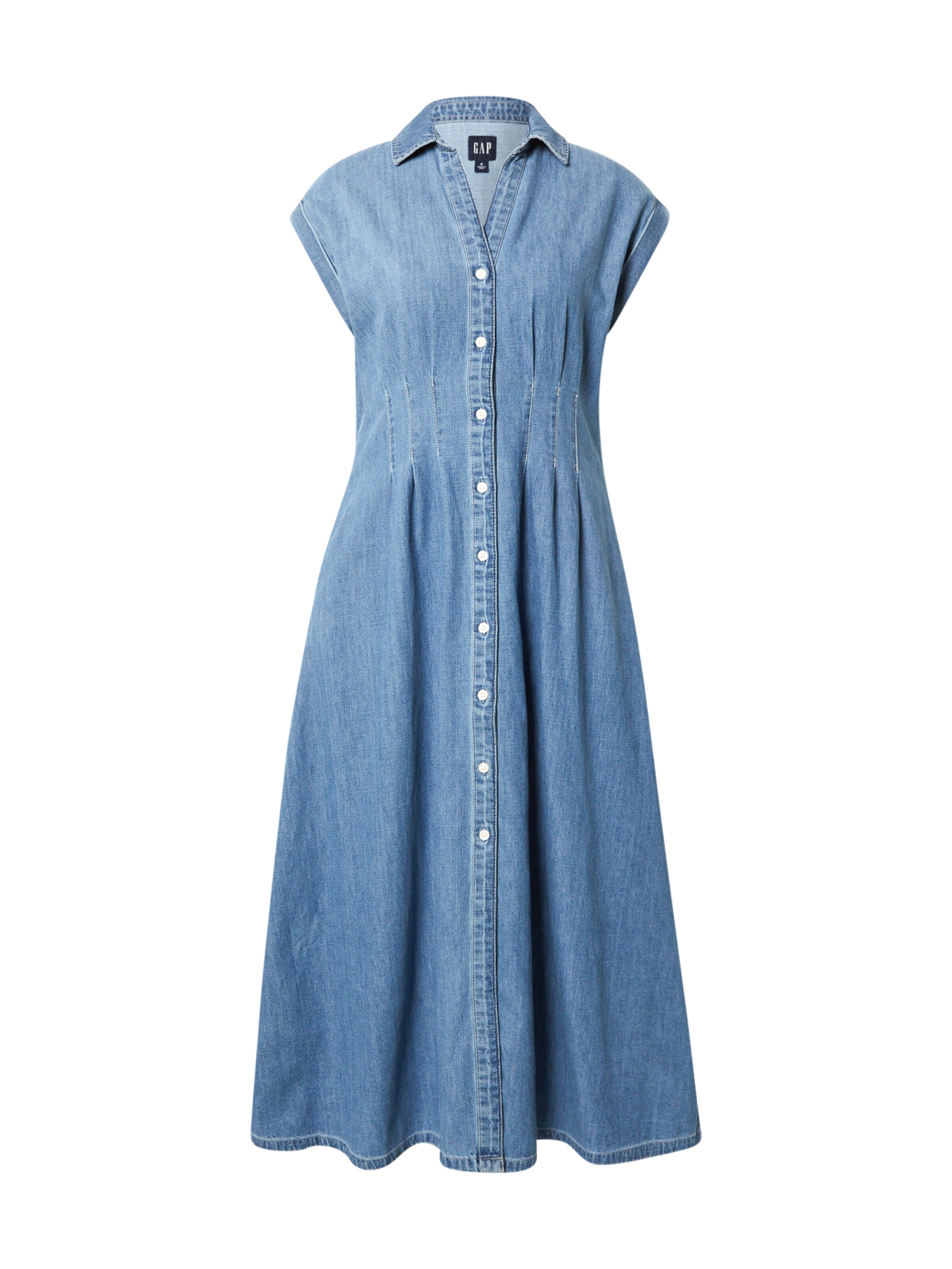 GAP Μπλουζοφόρεμα σε μπλε: μπροστά