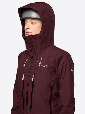 VAUDE Sportjas 'Monviso' in Rood