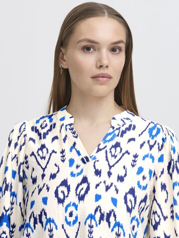 ICHI - Blusa ' IXHARPER ' en azul