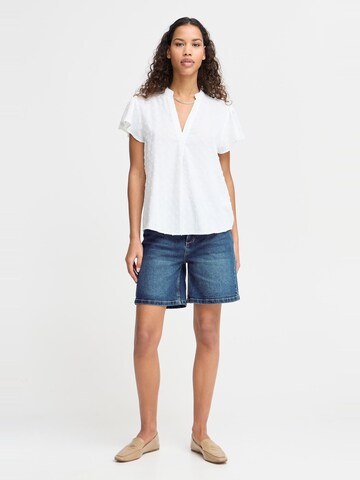 Oxmo Regular Shorts 'Mira' in Blau