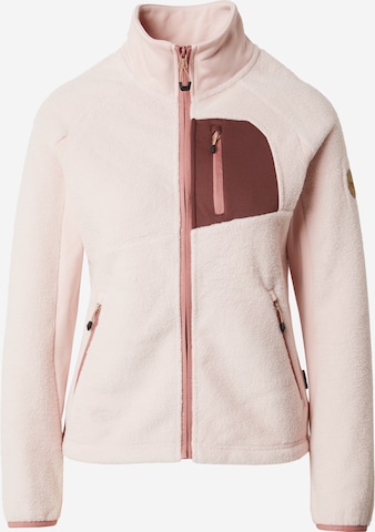 Jachetă  fleece funcțională de la ICEPEAK pe roz: față