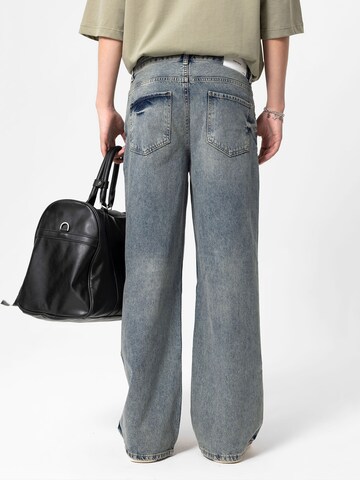 Wide Leg Jean 'Commerce' VAMOS CLO en bleu