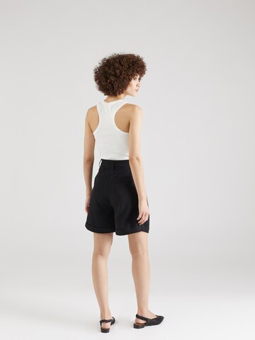 ABOUT YOU x Iconic by Tatiana Kucharova Loose fit Pleat-Front Pants in Black