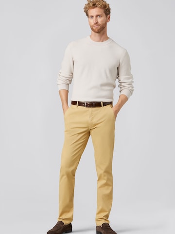 Regular Pantalon chino 'New York 1-5045' MEYER en marron