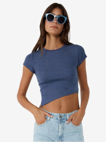 No Matter What Shirt in Blue: front