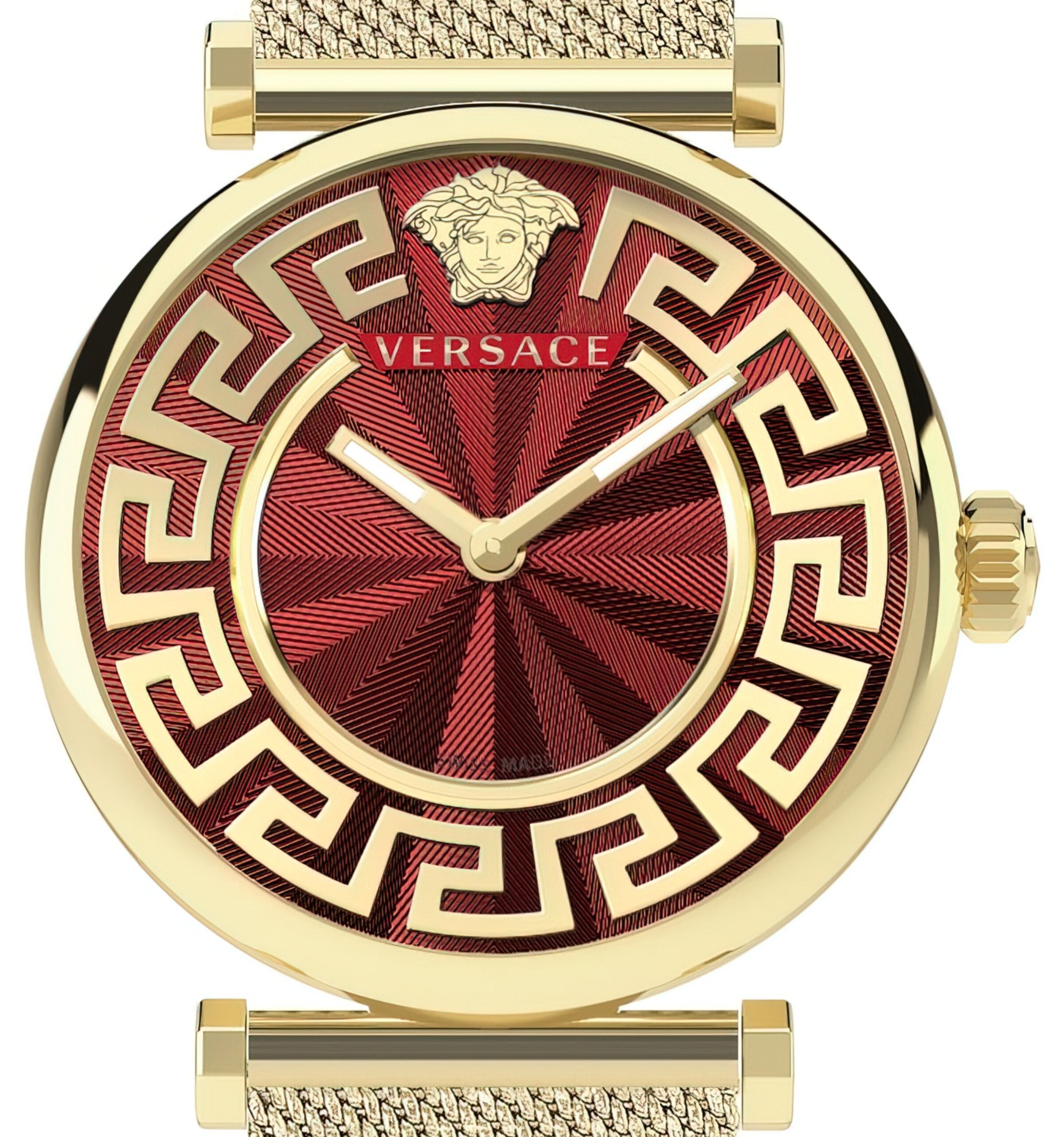 VERSACE Analoog horloge 'Lady' in Goud