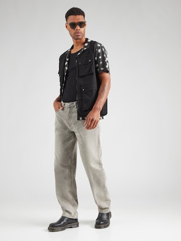 INDICODE Lużny krój Jeansy 'INZane' w kolorze szary