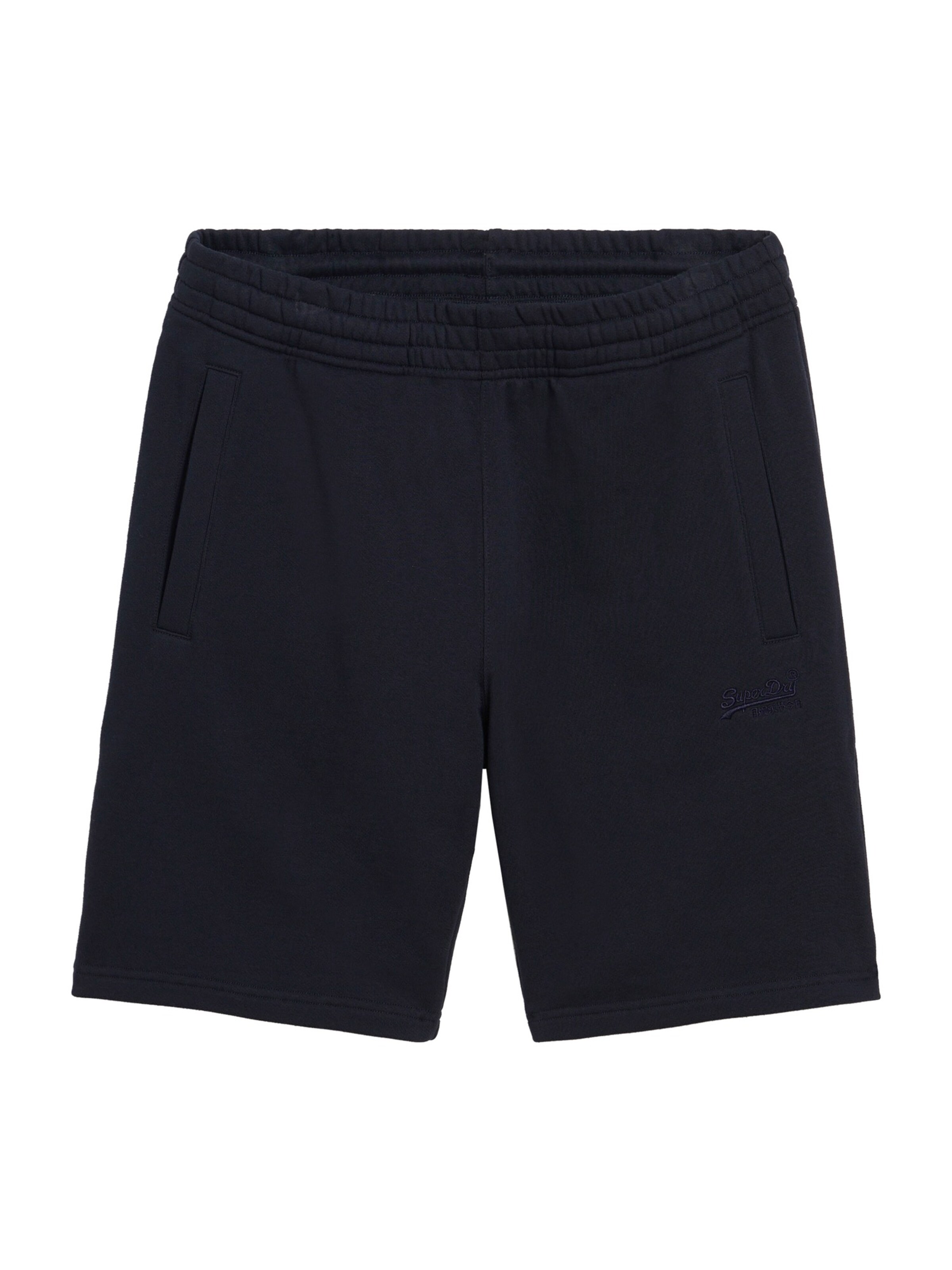 Superdry Broek 'Essential' in Blauw: voorkant