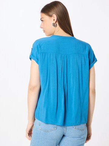 TOM TAILOR Bluse in Blau