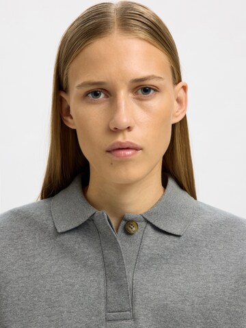 SELECTED - Jersey 'SLFARI GIA' en gris