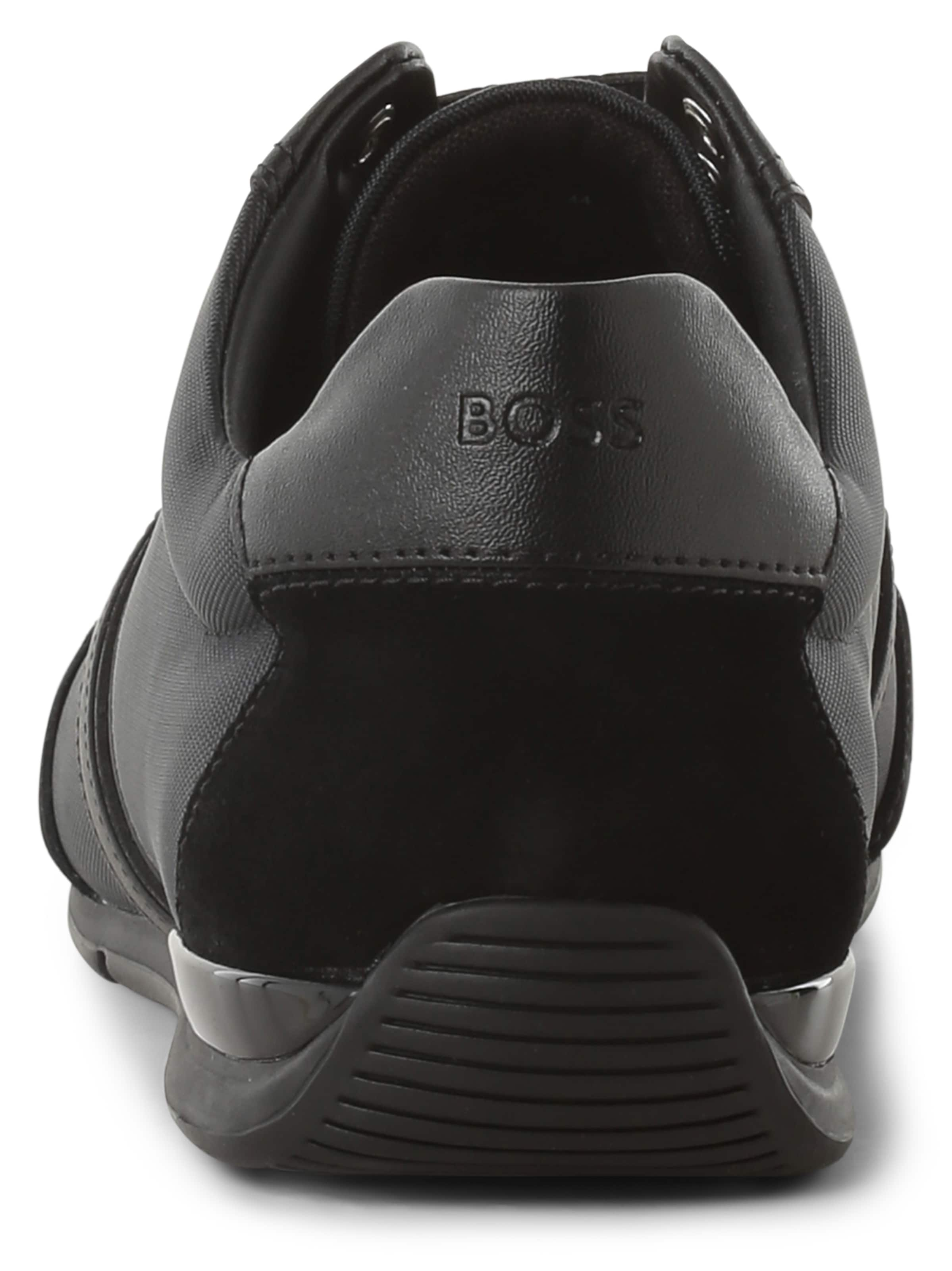 Hugo boss saturn trainers on sale black