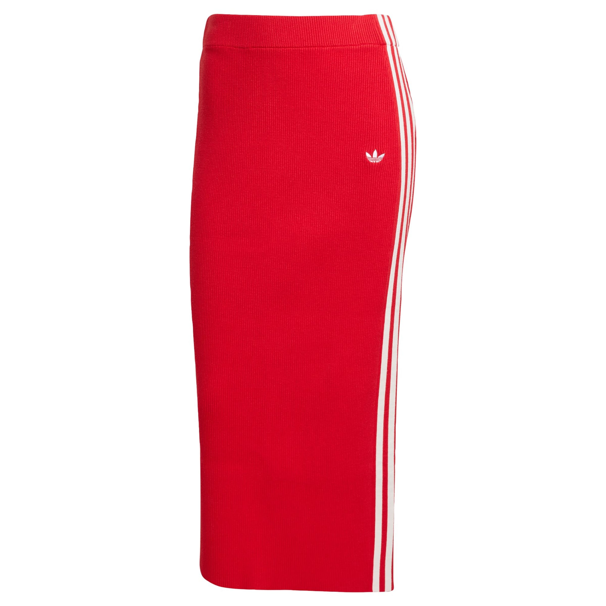 Gonna 'Adicolor' di ADIDAS ORIGINALS in rosso: frontale