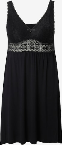 TruYou Nachthemd in Zwart: voorkant